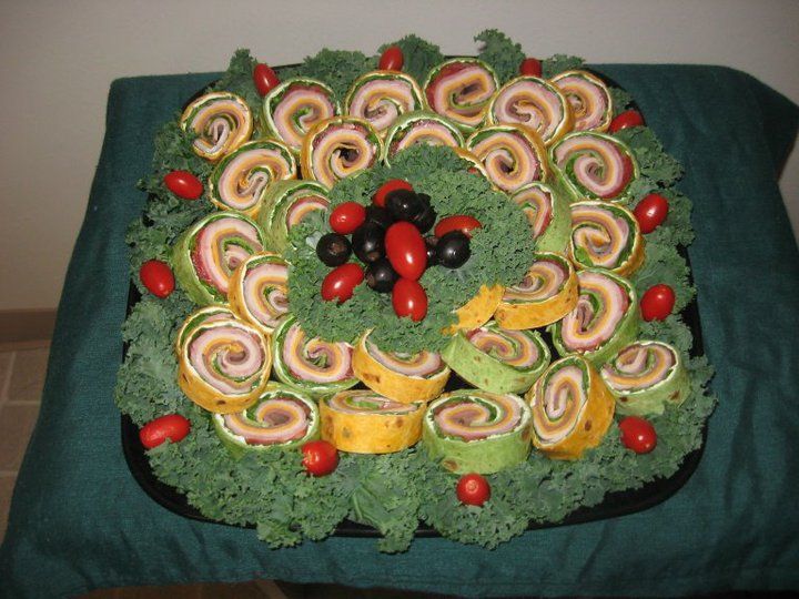 Pinwheel tray