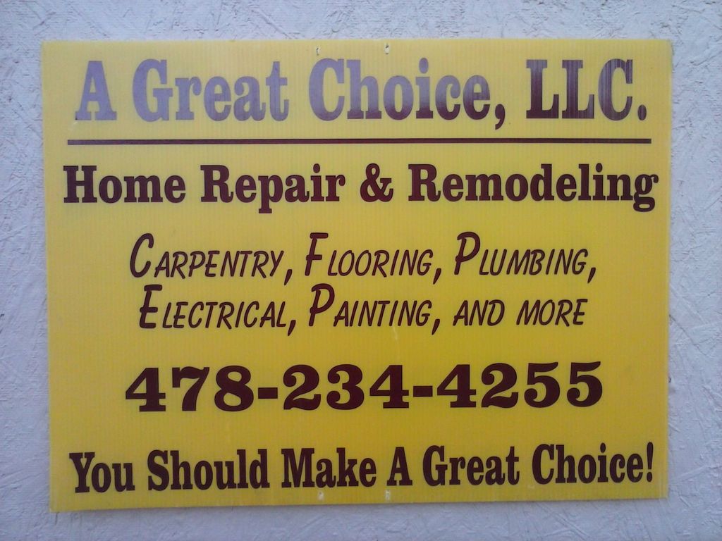A Great Choice Home Repairs