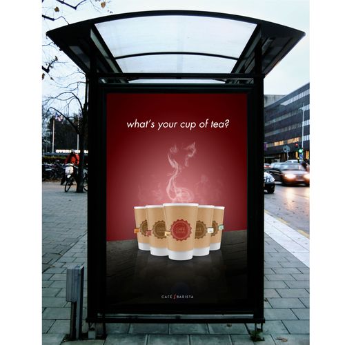 Cafe Barista Advertisement