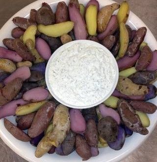 Salted Fingerling Potatoes