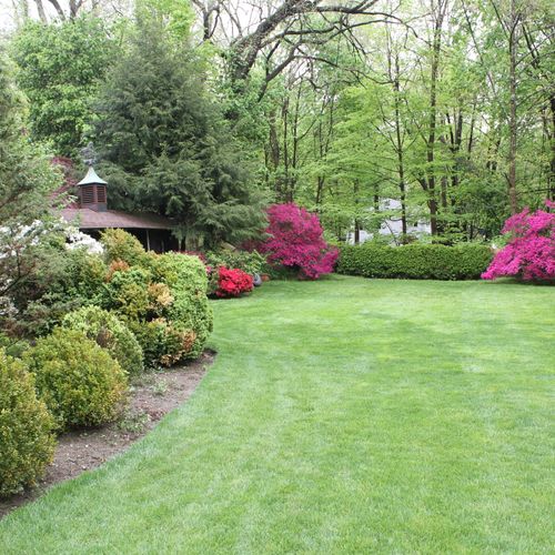 Landscape design of large and small properties.
