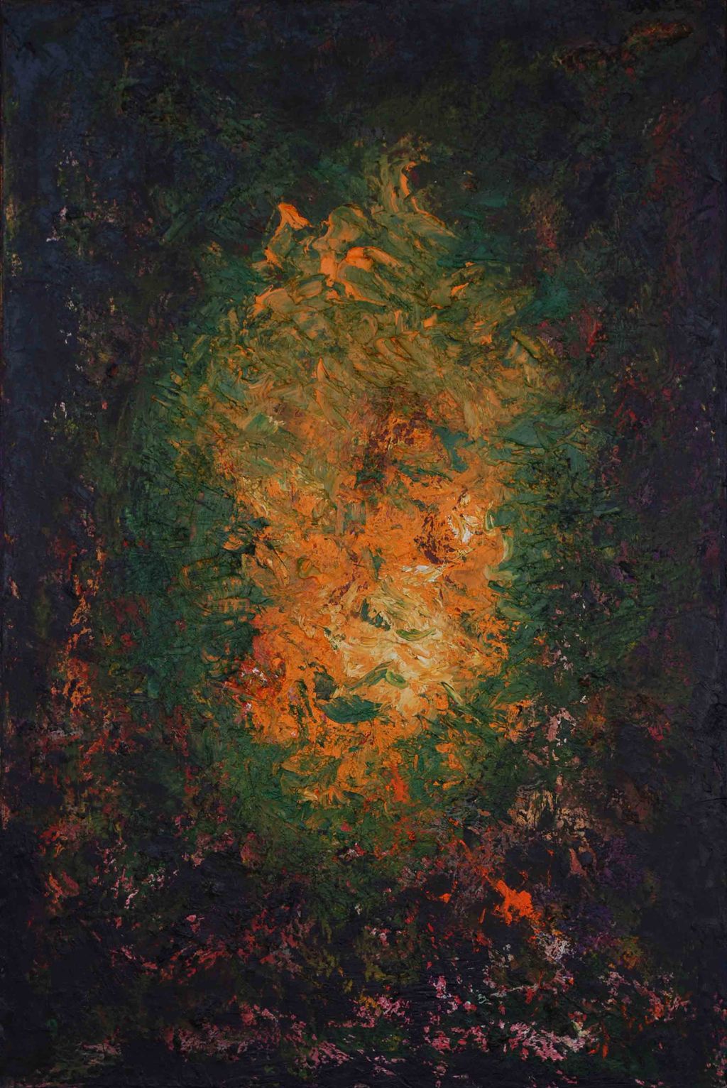 SEED POD, OIL ON CANVAS
36" X 24, FRAMED