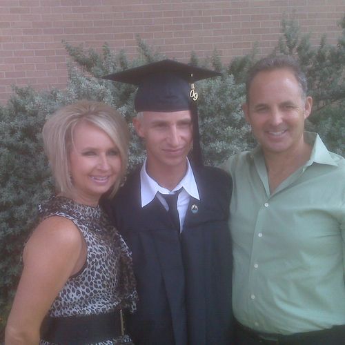 We are proud of our son Jarrod, a graduate of Univ