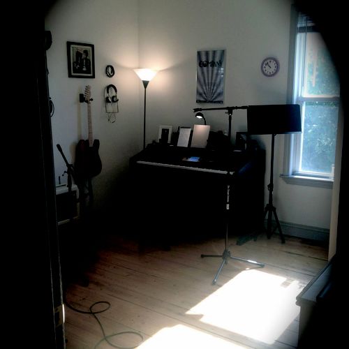 The beautiful D'Alessandro Vocal Studio at 127 Mar