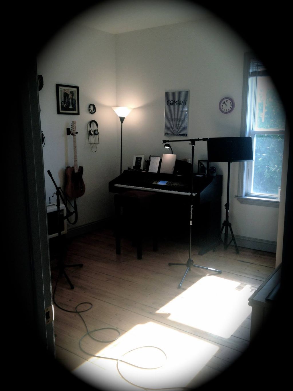 The beautiful D'Alessandro Vocal Studio at 127 Mar