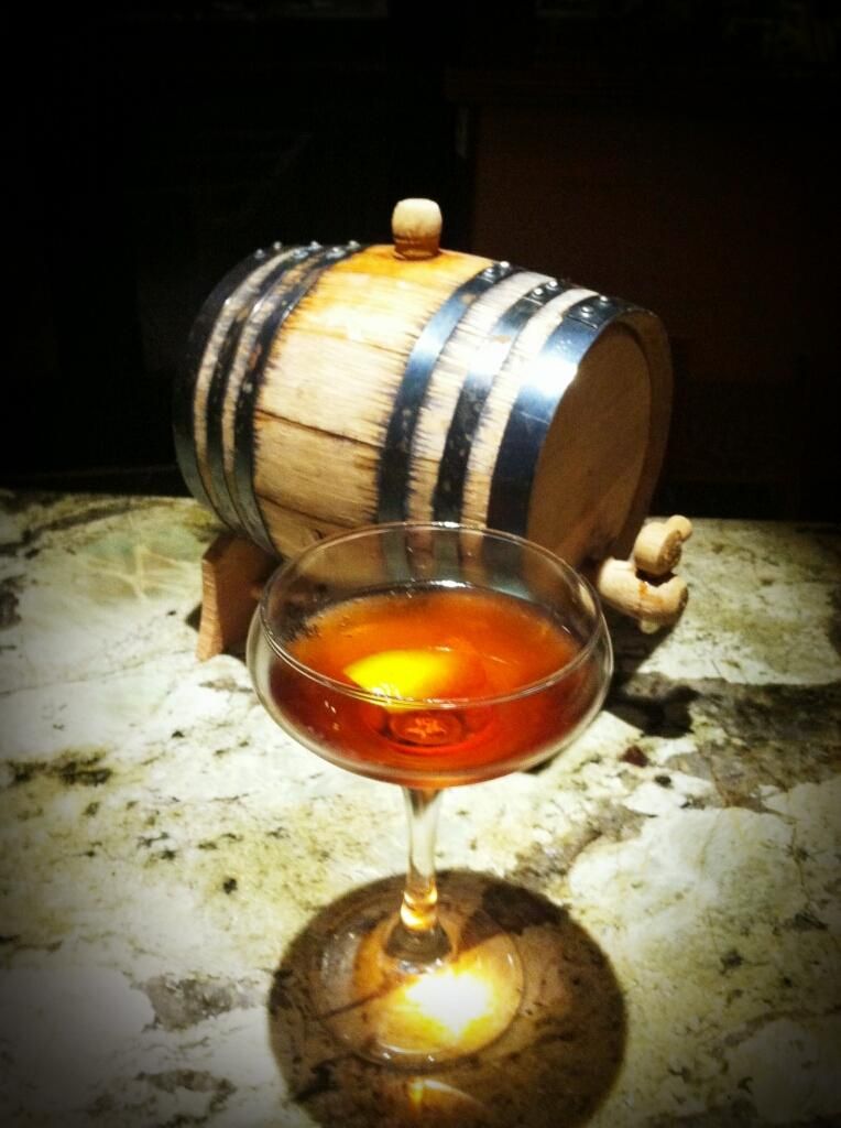 barrel aged negroni