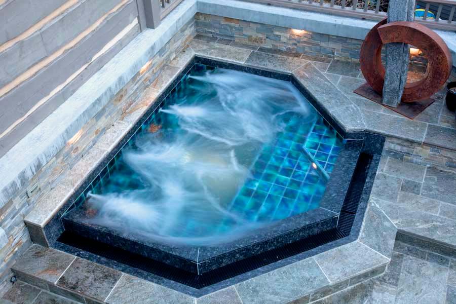 Award-winning custom hot tub I built in Sun Valley