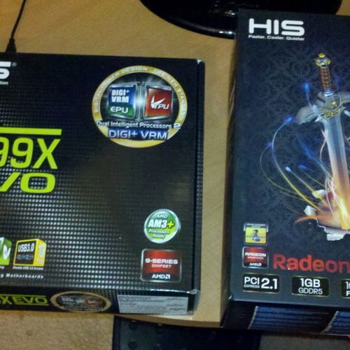 Motherboard and Video Card Upgrade Install