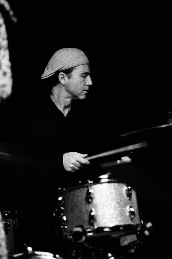 Playing with Robin Henkel.  The drums are a 1969 S