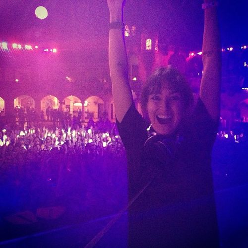 Playing in front of thousands at Aragon Ballroom