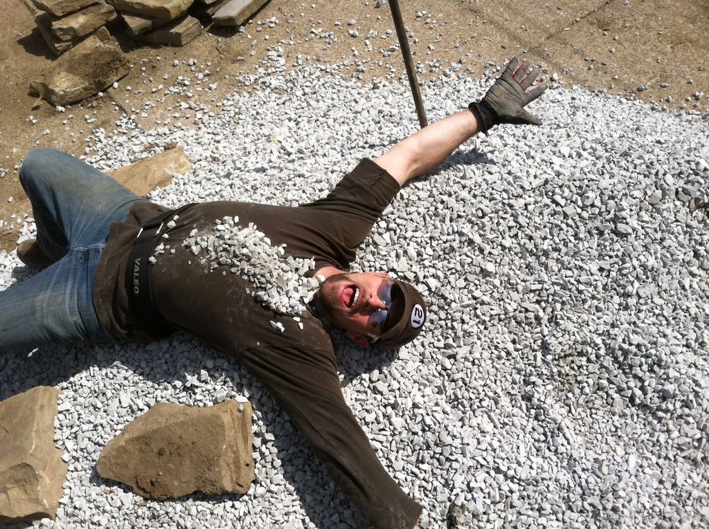 Shiatsu gravel is good for back.