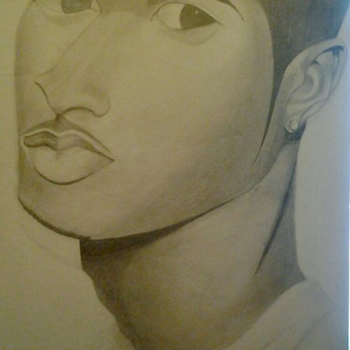Portrait of Usher.