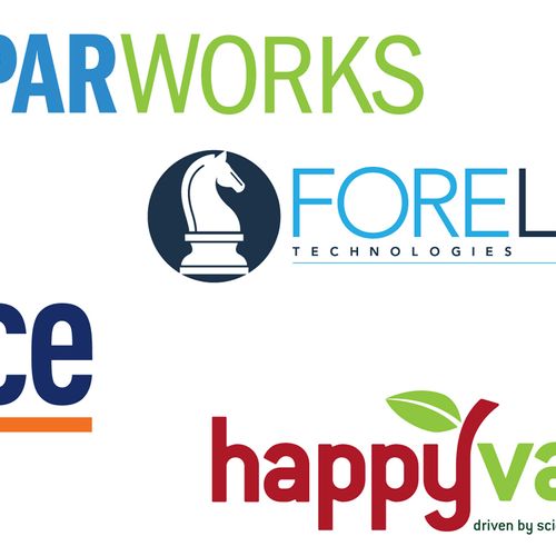 Various logos. PARworks (software, Boston, Mass.);