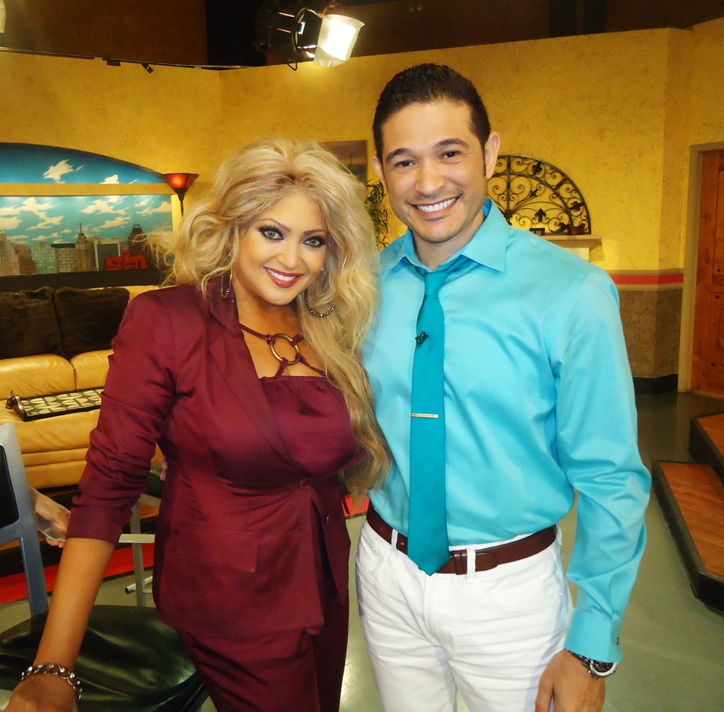 Luis featured on Great Day SA with host Bridget