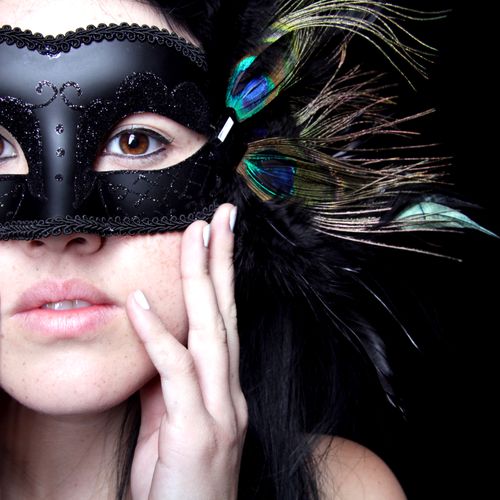 Masquerade themed photoshoot.