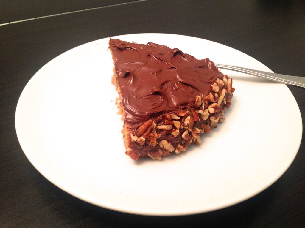 Chocolatey Butter Pecan cake