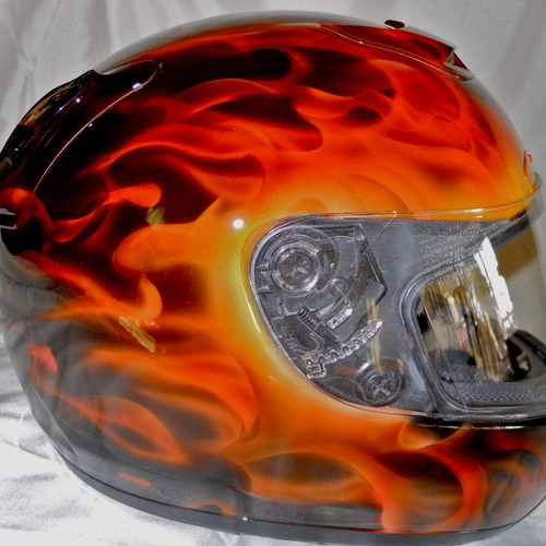Custom motorcycle helmets