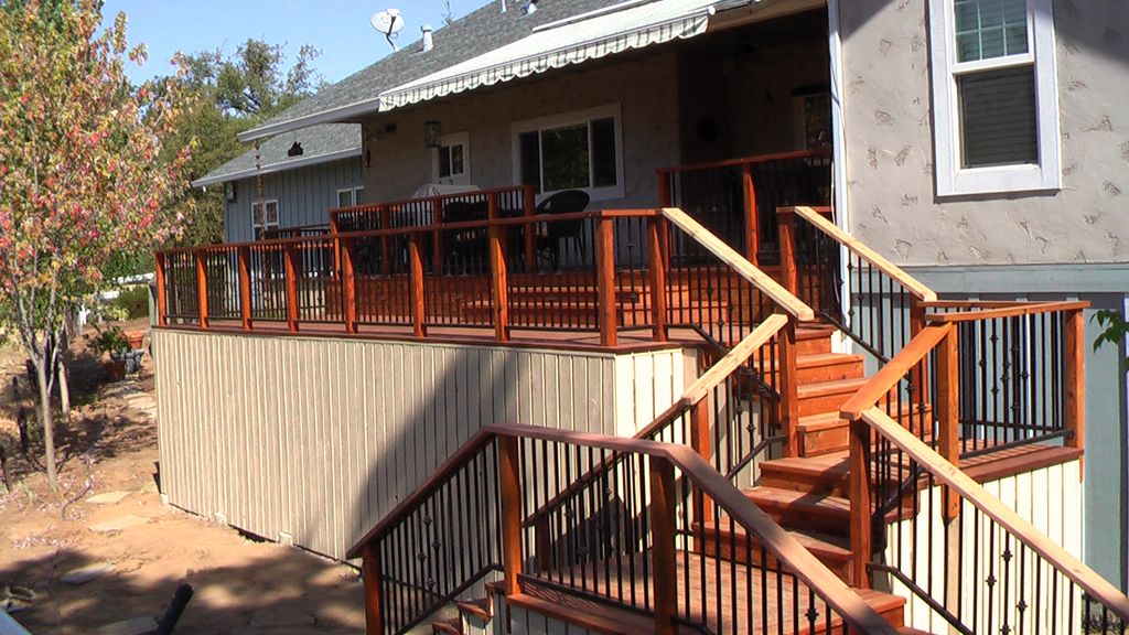 Deck addition and remodel for Mr. and Mrs. Jarvey.