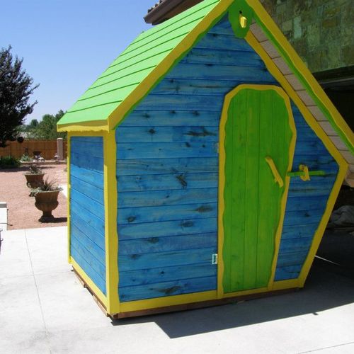 Custom Garden Shed Designed and Built by Red Mesa 