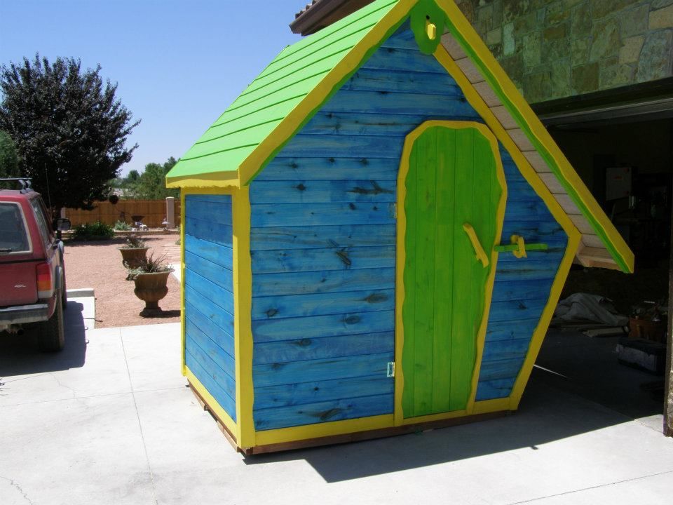 Custom Garden Shed Designed and Built by Red Mesa 