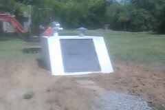 Storm cellar complete preparation and installation