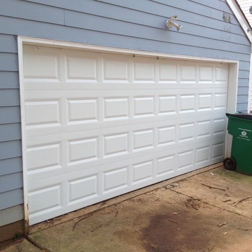 New Garage Door Installed