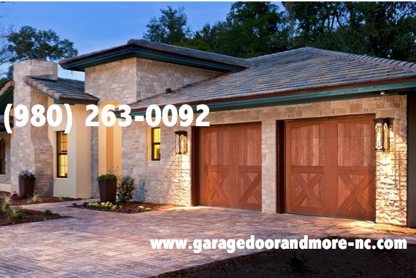 Faux Wood Garage Doors