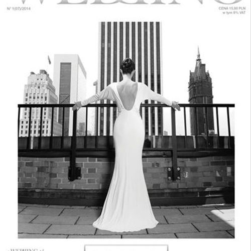Cover and story in polish 
Wedding Magazine