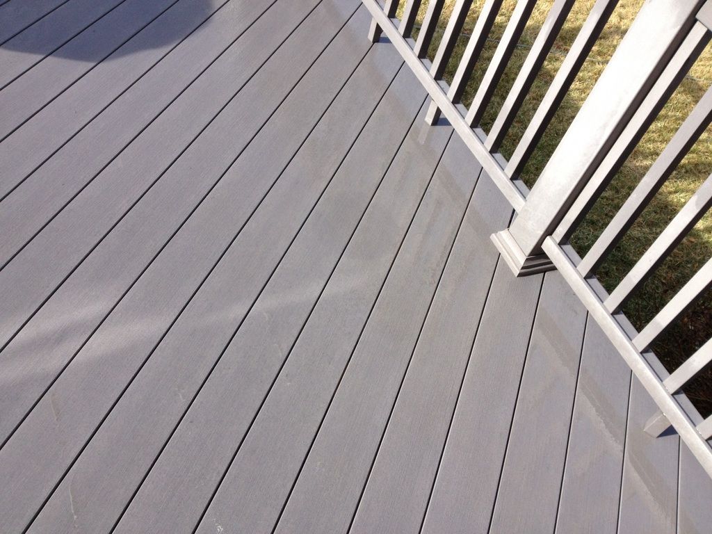 After shot of the deck! Looking new again.