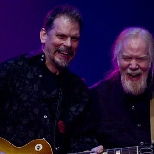 Me and Jimmy Herring sharing the stage and a laugh