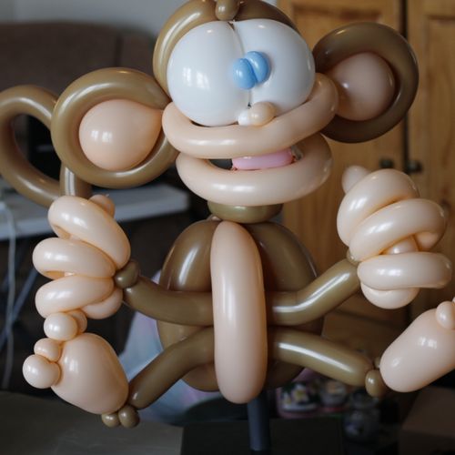 Balloon monkey
Monkey See Monkey Do!