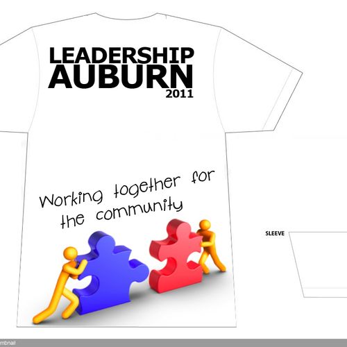 T-Shirt Design for Auburn Leadership group