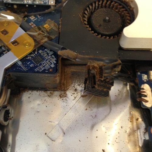 The Dirty iMac. Was running slow and the dust kill