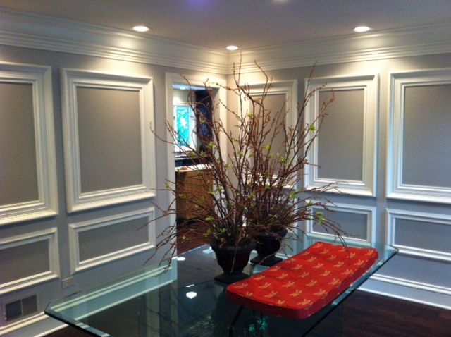 We installed and painted this Molding