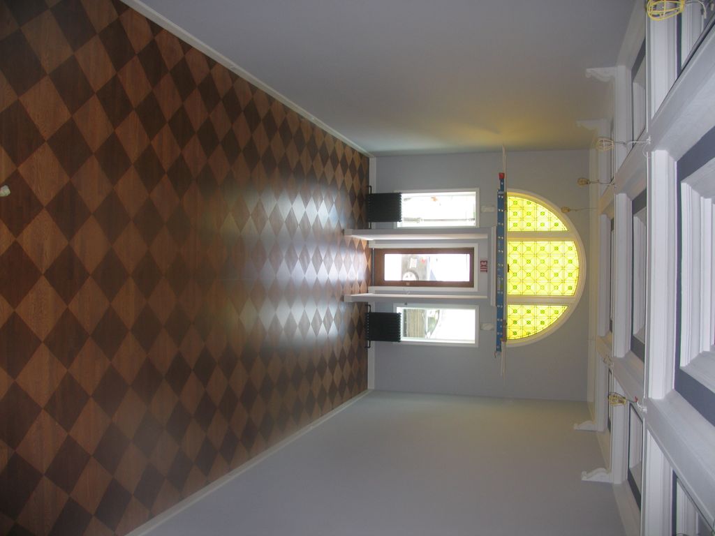 We take on unique projects like the checkered floo