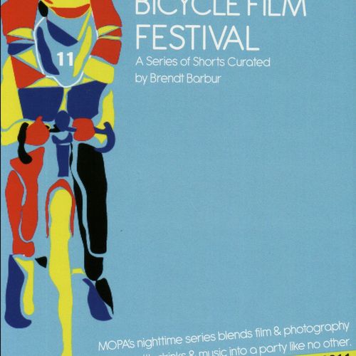printed collateral: bicycle film festival flyer