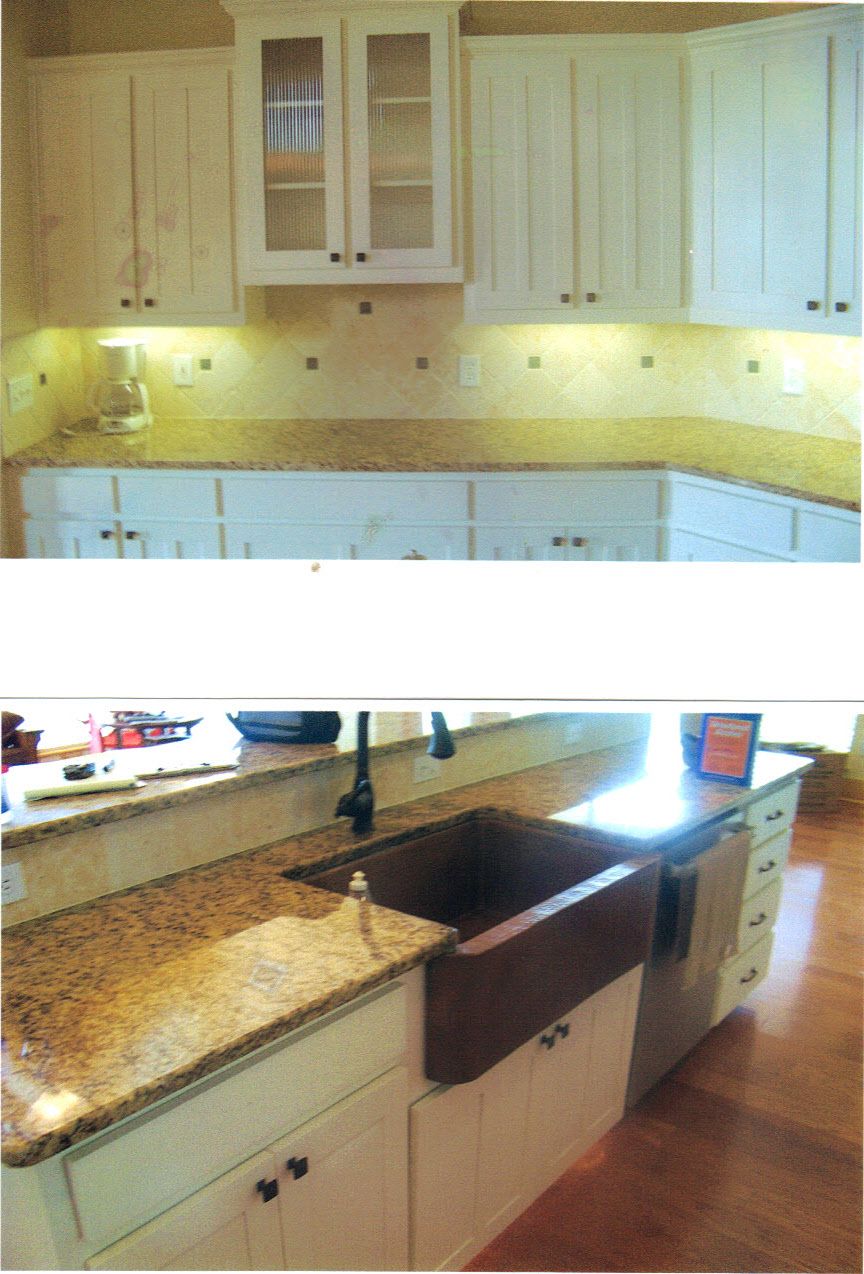 Farmhouse style sink from Mexico, made out of hamm