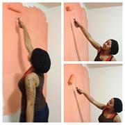Painting a Bedroom room Sandy peach