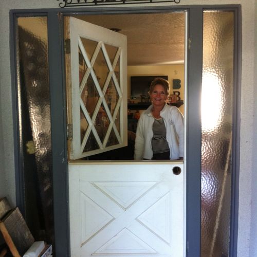 Breathed new life into a 100 year old door by maki