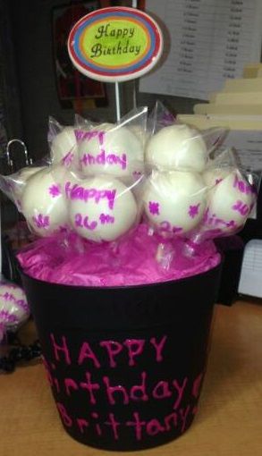 Cake Pop Gift Basket