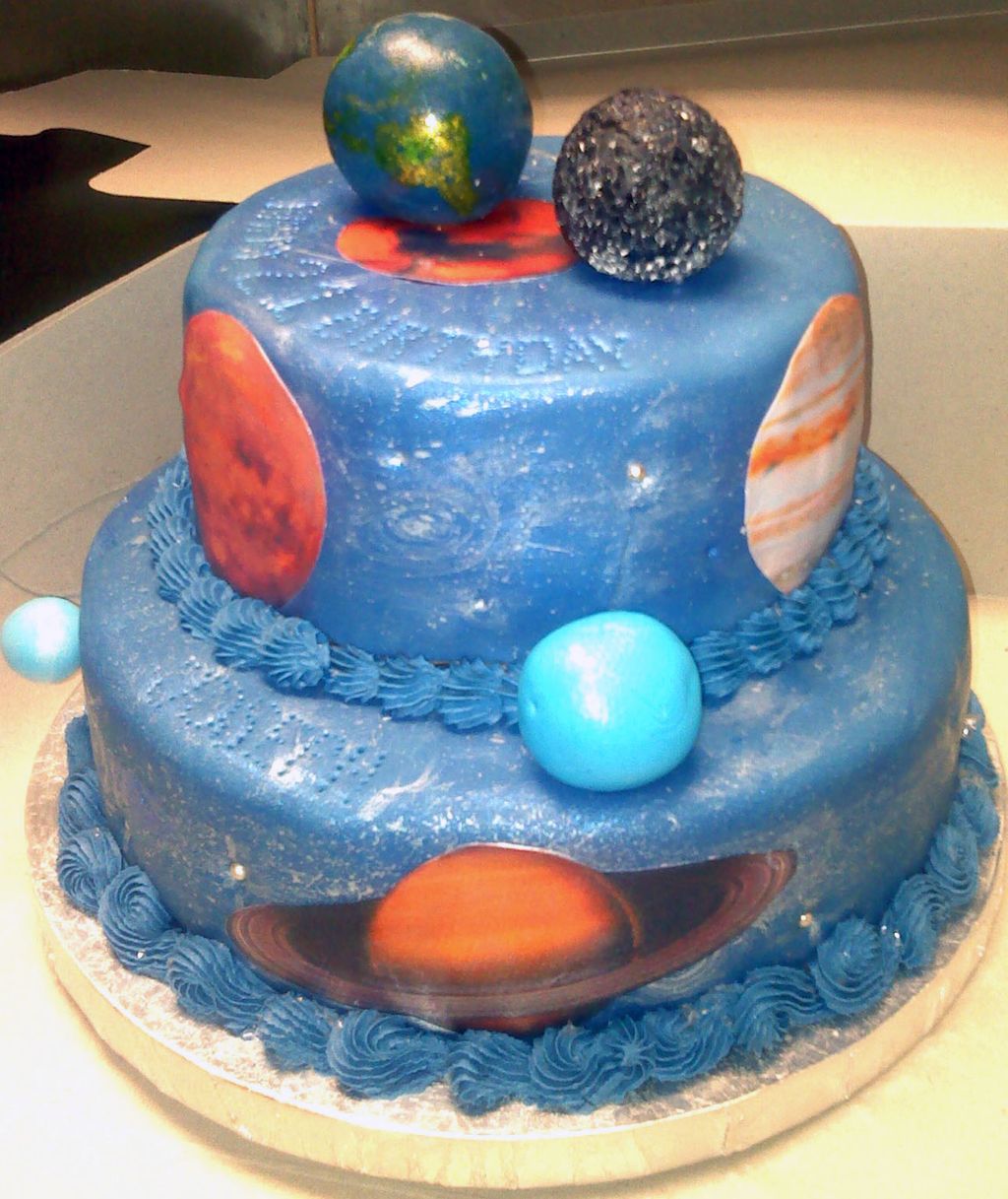 Out of the World 21st Birthday Cake