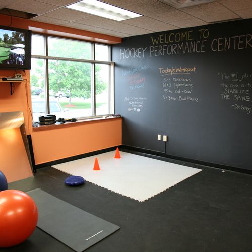 Workout/rehab room