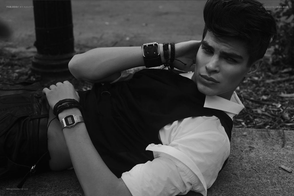 Portrait of Max Orlov for Aug'13 Fab Ego Magazine,