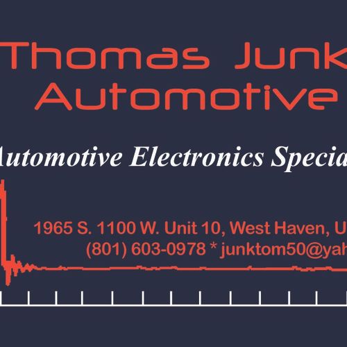 Business card for a new and upcoming mechanic.