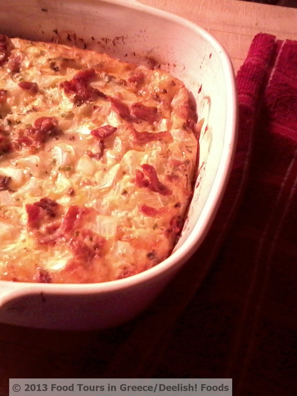 Homestyle Quiche Lorraine with Thick Cut Bacon