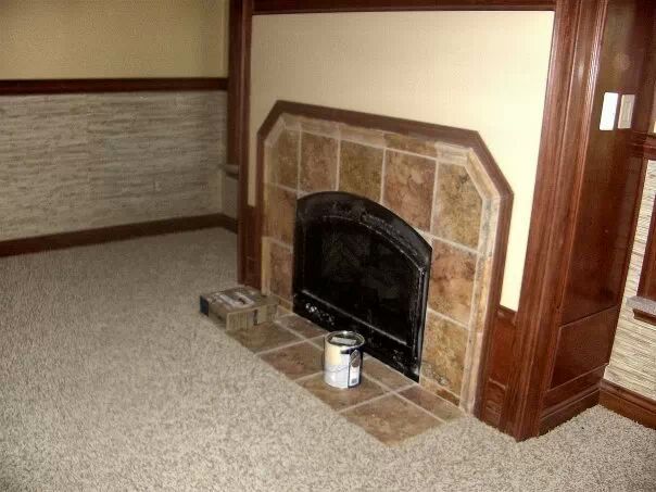 Fireplace surround