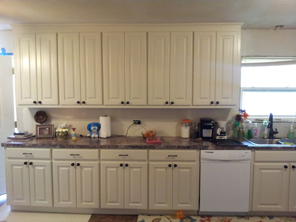 Custom paint grade cabinets (after)