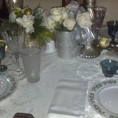 Lovely table settings are just one aspect of our c