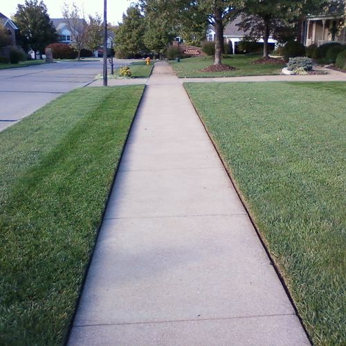 Mow, Trim, Edge, Blow. Commercial and Residential.