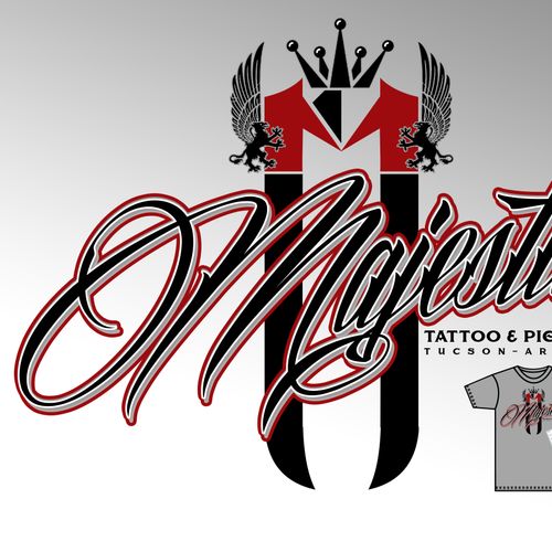 Revamped branding for local Tattoo shop including 